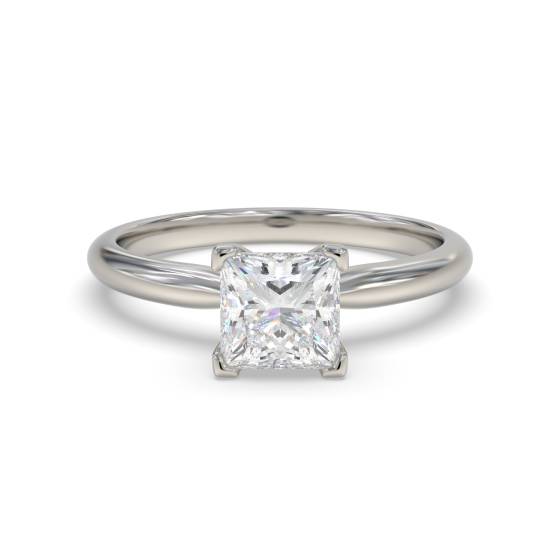Verlobungsring mit Prinzessinnendiamant